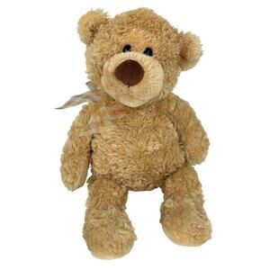Gund Manni Plush Teddy Bear Tan 14 Inch Stuffed Animal Toy #015015